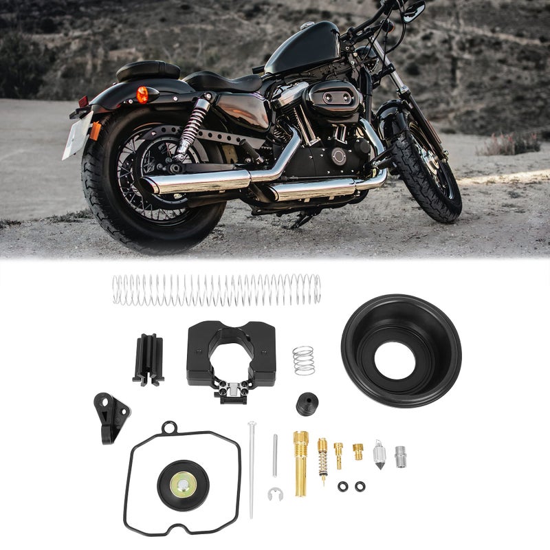 F FIERCE CYCLE Motorcycle Carburetor Repair Rebuild Kit for Harley Davidson CV 27421-99C 27490 Carb Repair Tools - Image 2